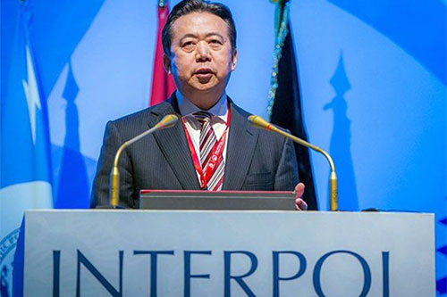 El exjefe de Interpol es sospechoso de corrupción